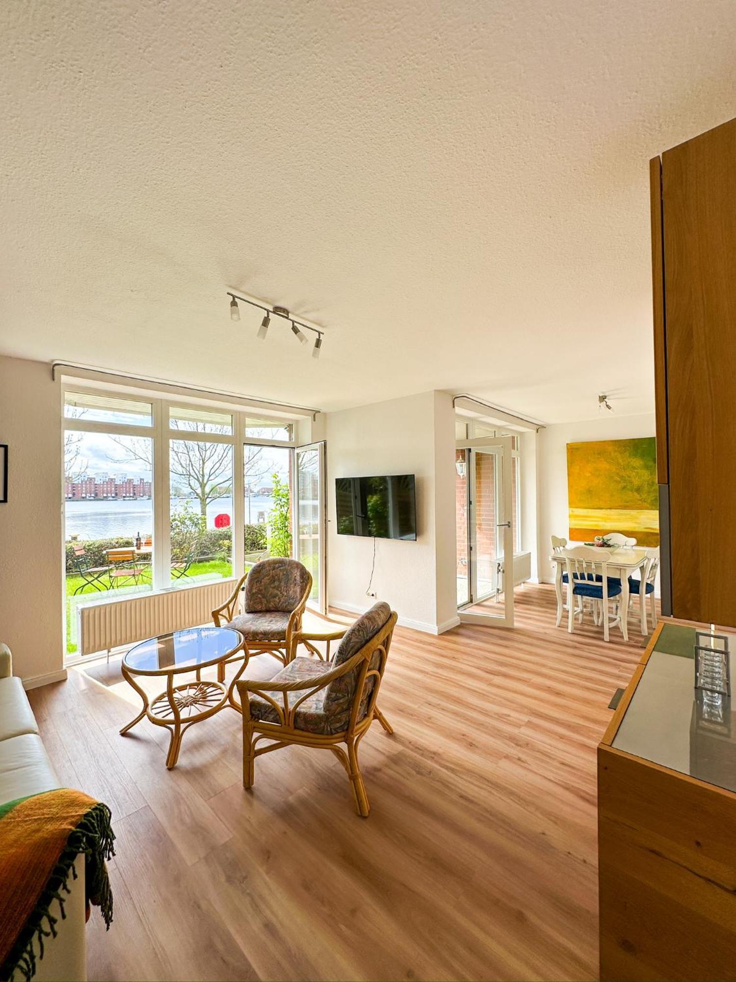 Ferienwohnung Havenblick Wilhelmshaven Bagian luar foto